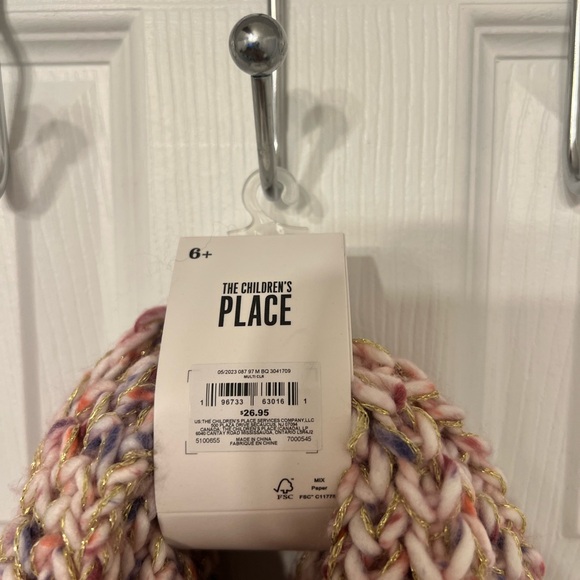 Girls Space Dye Infinity Scarf - Picture 4 of 4